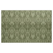Olive Green Mittelalterliche Friedhöfe und Drachen Stoff (Fat Quarter (45,7 x 55,9 cm))