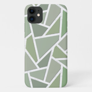 Olive-Green-Mosaik Case-Mate iPhone Hülle