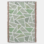 Olive-Green-Mosaik Decke (Vorderseite Vertikal)