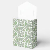 Olive-Green-Mosaik Geschenkschachtel (Geöffnet)