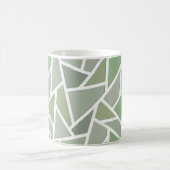 Olive-Green-Mosaik Kaffeetasse (Mittel)