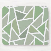 Olive-Green-Mosaik Mousepad (Vorne)