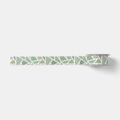 Olive-Green-Mosaik Satinband (Vorderseite)