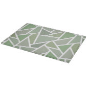 Olive-Green-Mosaik Schneidebrett (Ecke)