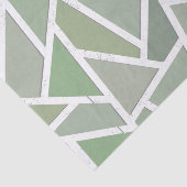 Olive-Green-Mosaik Seidenpapier (Ausschnitt)