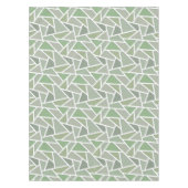 Olive-Green-Mosaik Tischdecke (Vorderseite)