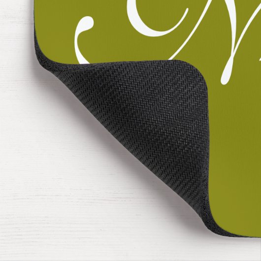 Olive Green Mousepad (Ecke)