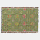 Olive-Green-Ornament Decke (Vorderseite)