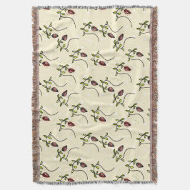 Olive-Green-Ornament Decke