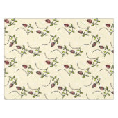 Olive-Green-Ornament Tischdecke (Vorderseite (Horizontal))