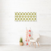 Olive Green Pattern Banner (Insitu)