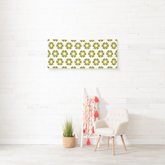 Olive Green Pattern Banner (Insitu)