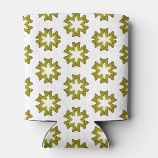 Olive Green Pattern Dosenkühler (Rückseite)