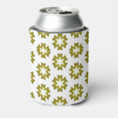 Olive Green Pattern Dosenkühler (Kanne Rückseite)