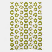 Olive Green Pattern Geschirrtuch (Vertikal)