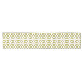Olive Green Pattern Kurzer Tischläufer (Horizontal)