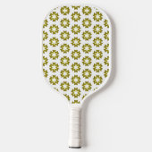 Olive Green Pattern Pickleball Schläger (Rückseite)