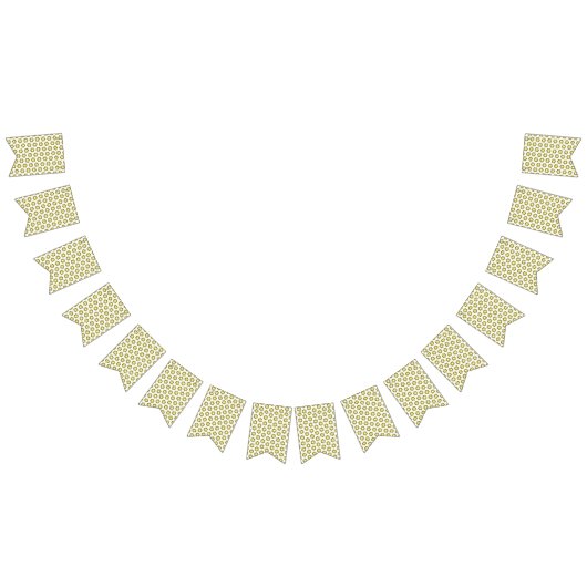 Olive Green Pattern Wimpelkette (Alle)