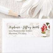 Olive Green + Pink Magnolia Blumenbezug (Insitu)