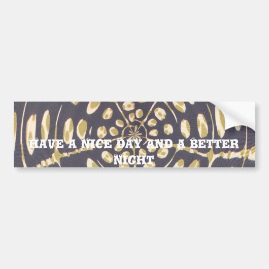 Olive Green Polka Dot Radial Muster Art Print Autoaufkleber (Vorne)