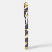 Olive Green Polka Dot Radial Muster Art Print Case-Mate iPhone Hülle (Rückseite / Links)