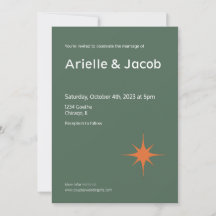 Olive Green, Rust & Pink Mitte Jahrhundert Moderne