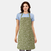 Olive Green - Schürze (Getragen)