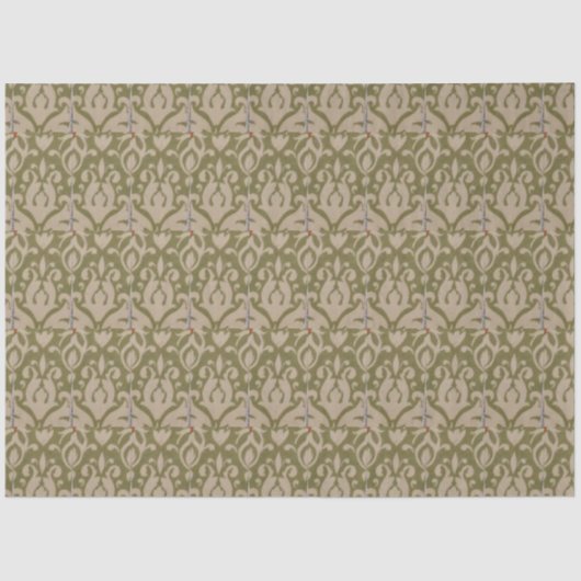 Olive Green  Seidenpapier (Vorderseite)