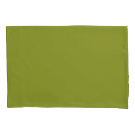 Olive Green solid plain Kissenbezug