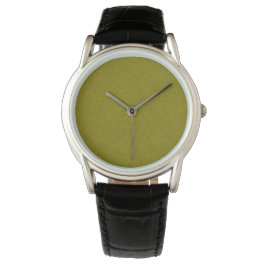 Olive green surface with subtle swirling pattern armbanduhr