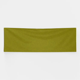Olive green surface with subtle swirling pattern banner