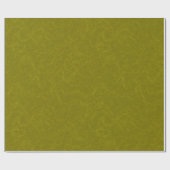 Olive green surface with subtle swirling pattern geschenkpapier (Flach)