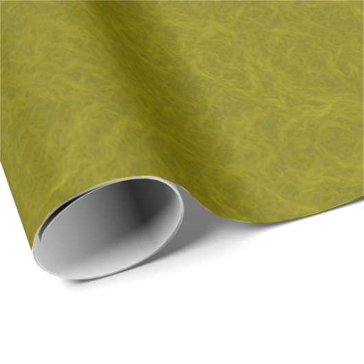 Olive green surface with subtle swirling pattern geschenkpapier (Rolleneckpunkt)