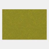 Olive green surface with subtle swirling pattern geschenkpapier set (Vorderseite 2)