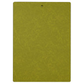 Olive green surface with subtle swirling pattern klemmbrett (Rückseite)