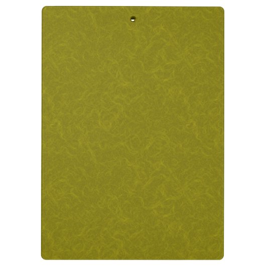 Olive green surface with subtle swirling pattern klemmbrett (Rückseite)