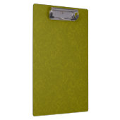 Olive green surface with subtle swirling pattern klemmbrett (Rechts)