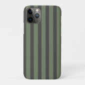 Olive Green Tick Strick Modern Case-Mate iPhone Hülle (Rückseite)