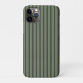 Olive Green Tick Strick Modern Case-Mate iPhone Hülle (Rückseite)