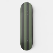 Olive Green Tick Strick Modern Skateboard (Vorderseite)