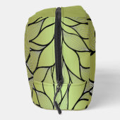 Olive Green Verlass Pattern Waschbeutel (Rechts)