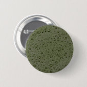 Olive-Green-Water-Tröpfchen Button (Vorne & Hinten)