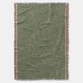 Olive-Green-Water-Tröpfchen Decke (Vorderseite Vertikal)