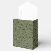 Olive-Green-Water-Tröpfchen Geschenkschachtel (Geöffnet)