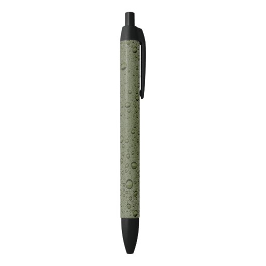 Olive-Green-Water-Tröpfchen Kugelschreiber (Unterseite (Vertikal))