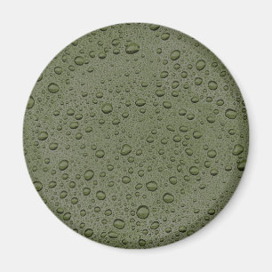 Olive-Green-Water-Tröpfchen Magnet
