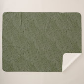 Olive-Green-Water-Tröpfchen Sherpadecke (Vorderseite (Horizontal))