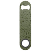 Olive-Green-Water-Tröpfchen Speed Flaschenöffner (Rückseite)