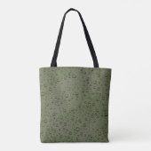 Olive-Green-Water-Tröpfchen Tasche (Rückseite)
