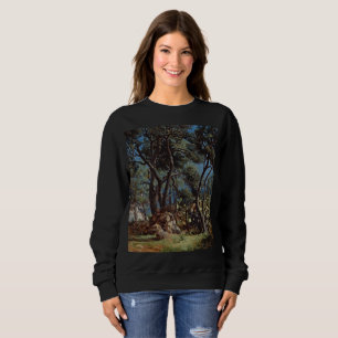 Olive Grove Elegante: Zeitloses Art Sweatshirt